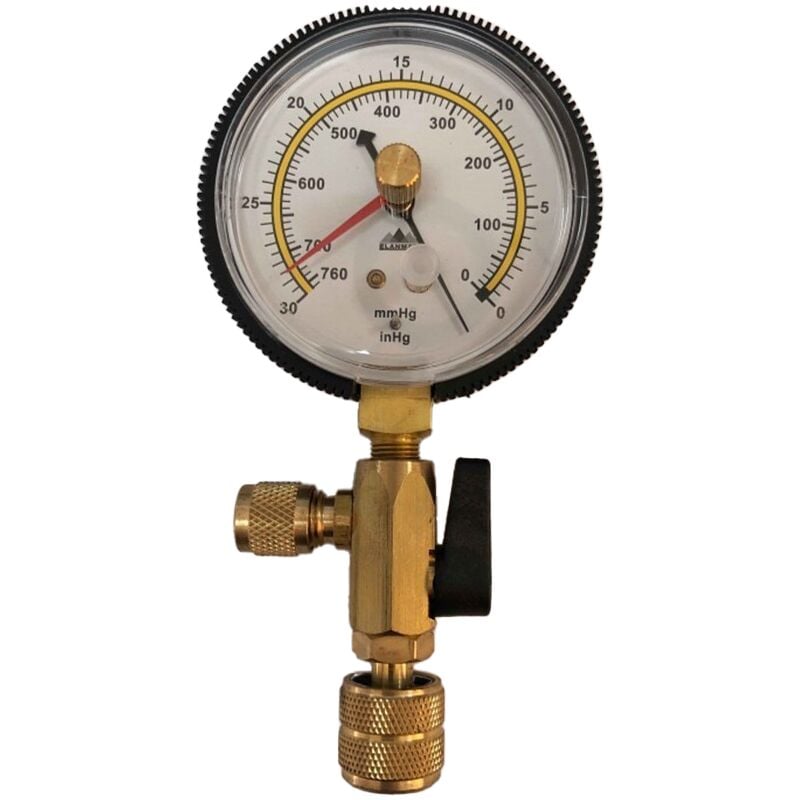 Analoger Vakuometer Valvula Bola Radialverbindung 1/8