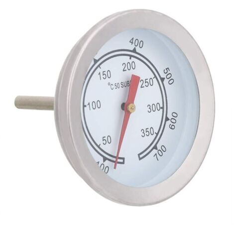 Analoges Grillthermometer, 100-700°F, Grillthermometer