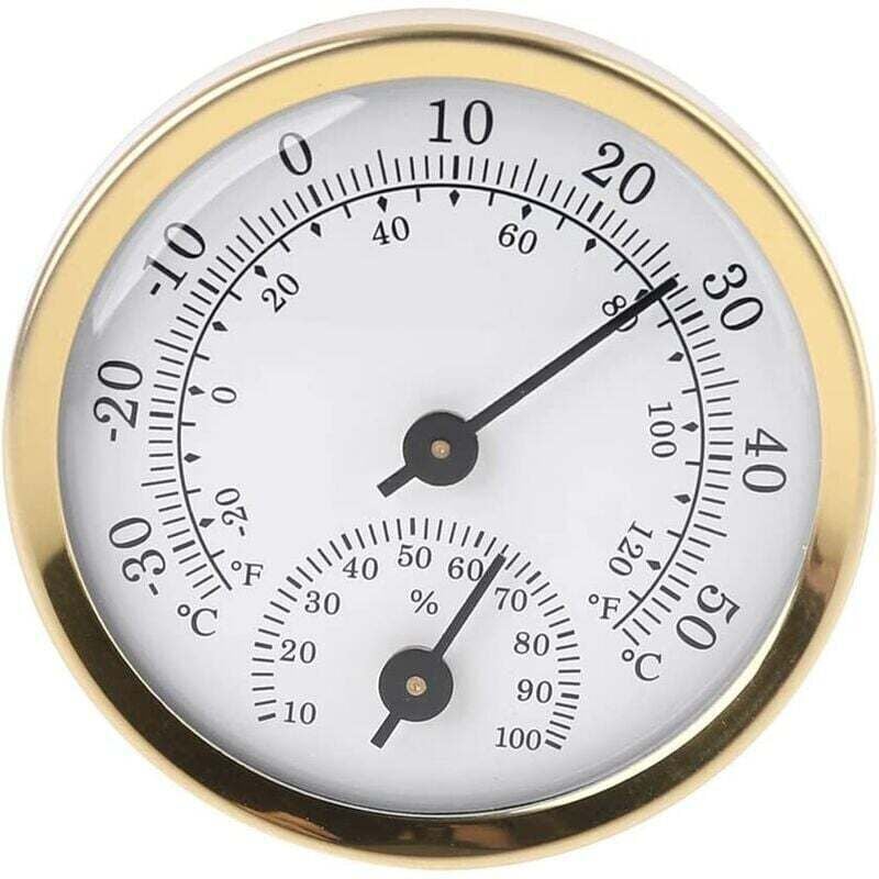 Image of Analoges Innenthermometer mit Hygrometer – Temperatur-/Feuchtigkeitsanzeige