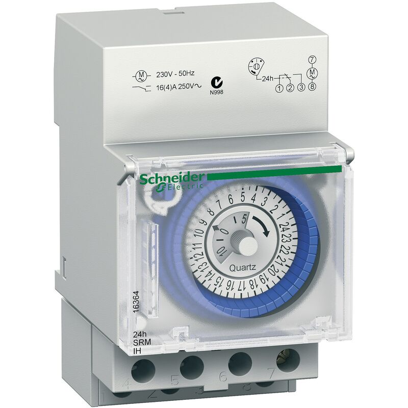 

Schneider Electric - analógico tiempo modular IH iC Schneider - 24 16A - Blanc