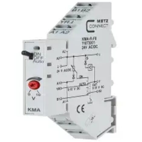 Analogwert-Geber 24, 24 V/AC, V/DC (max)  Metz Connect 11073001  1 St.