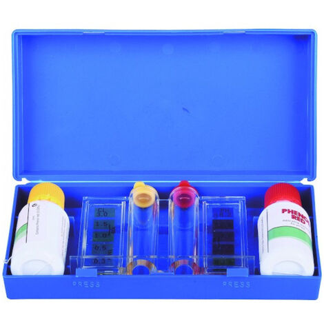 Analyse eau piscine Chlore/pH - trousse d'analyse liquide