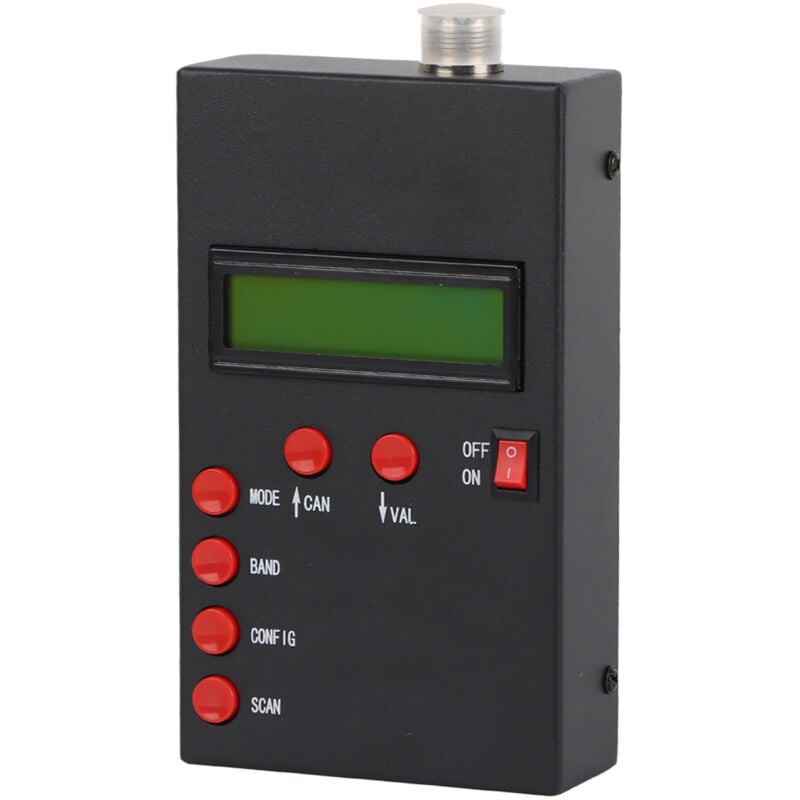 Analyseur d'antenne, 1-60 MHz HF ANT SWR Analyseur d'antenne Testeur d'ondes stationnaires pour radio jambon amateur Mesure d'impédance et de capacité