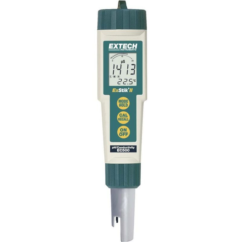 EC500 Photomètre de chlore particules dissoutes, conductivité, pH, salinité, température - Extech