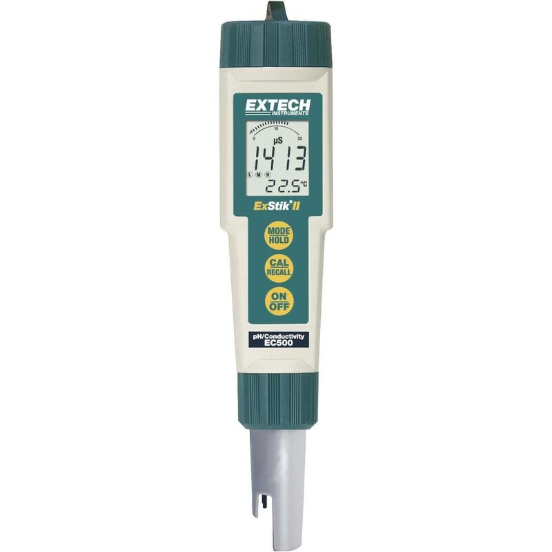 EC500 Appareil de mesure combiné particules dissoutes, conductivité, pH, salinité, température Q59822 - Extech