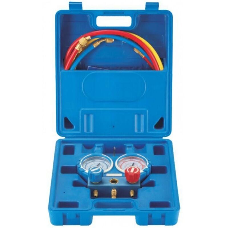 Manometer Maleta Analyzer 2 vias Valeur 80 mm R32 R410A R407C R134A