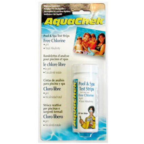ANALYSEUR DE PH ET DE CHLORE POUR L'EAU BANDES AQUACHECK - 209091