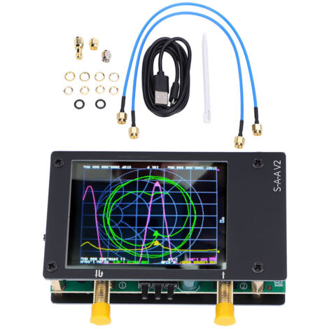 Analyseur de réseau vectoriel 3G SAA2 VNA V2, antenne à ondes courtes HF VHF UHF