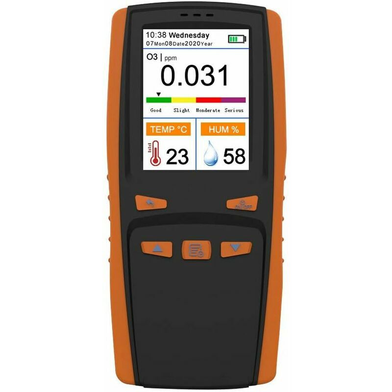 Start - Analyseur d'ozone Portable multifonctionnel O3 compteur d'ozone détecteur d'air capteur intelligent compteur d'ozone moniteur de Pollution de