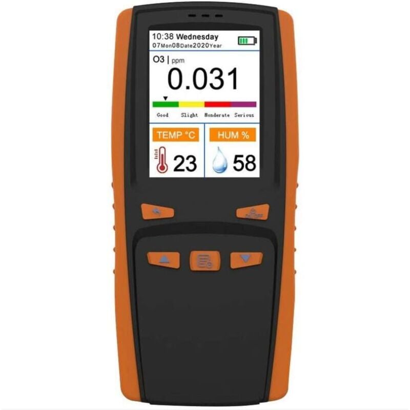 Treetalk - Analyseur d'ozone Portable multifonctionnel O3 compteur d'ozone détecteur d'air capteur intelligent compteur d'ozone moniteur de Pollution