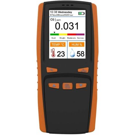 Analyseur d'ozone Portable multifonctionnel O3 compteur d'ozone détecteur d'air capteur intelligent compteur d'ozone moniteur de Pollution de la qualité de l'air