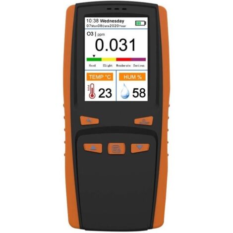 Analyseur d'ozone Portable multifonctionnel O3 compteur d'ozone détecteur d'air capteur intelligent compteur d'ozone moniteur de Pollution de la qualité de l'air