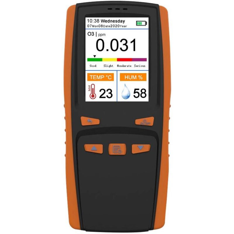 Peny - Analyseur d'ozone Portable multifonctionnel O3 compteur d'ozone détecteur d'air capteur intelligent compteur d'ozone moniteur de Pollution de