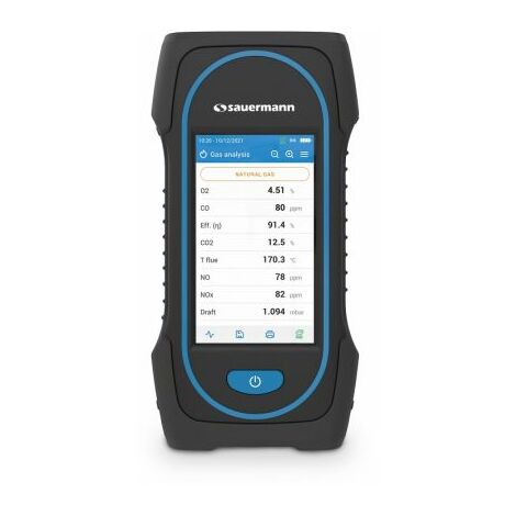 Analyseur gaz de combustion, détection des gaz Monoxyde de carbone, Oxyde nitrique, Oxygène ( Prix pour 1 )