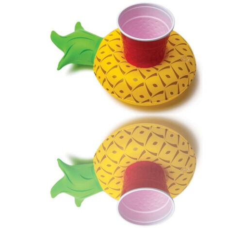 Ananas Gonflable Porte Gobelet Flottant Piscine Mer Ananas Boîte De Conserve