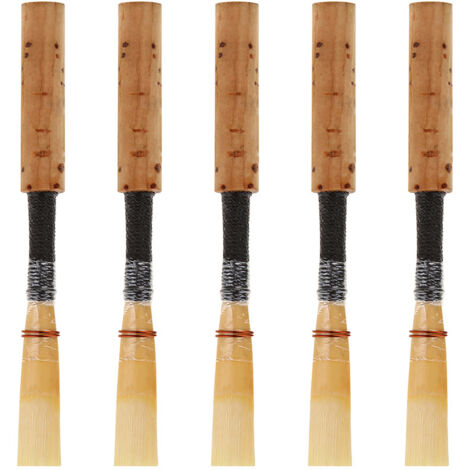 Anches pour Hautbois Professionnelles, 5 Anches avec Étui - Accessoires pour Instruments à Vent