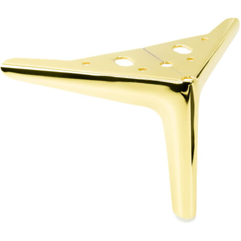 Anchor Elegant Möbelfuß, Goldchrom, Höhe 12 cm