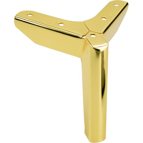 Anchor Loft Möbelfuß, Goldchrom, Höhe 12 cm