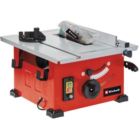 [Ancienne version] Einhell Scie circulaire sur table TC-TS 210 (max. 1200 W, Ø210 x Ø30 mm lame de scie, butée dangle (+/- 60°), butée parallèle dotée dun dispositif de blocage des deux côtés)