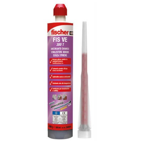 Anclaje químico Fis Ve 300T ml 300 Fischer