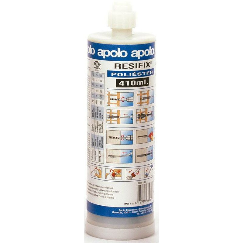 

Resifix resina poliéster Apolo 410CR (12 Uds.)