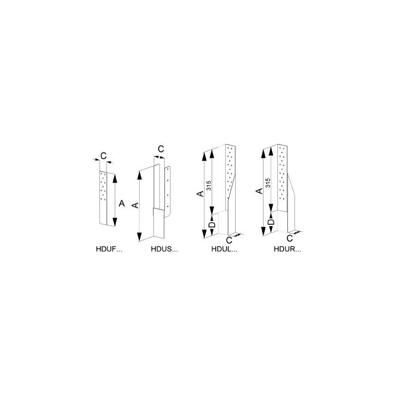 

ANCLAJE SST HDUF250G (Par 50)