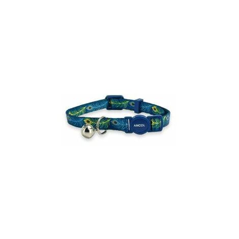 Ancol Cat Collar Peacock - sgl - 812627