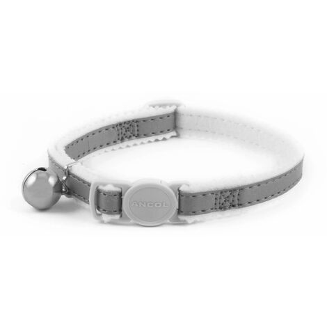 Ancol Cat Collar Reflective Silver - 322542