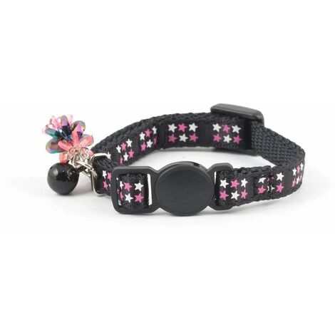 Ancol Kitten Collar Stars Black - 32258