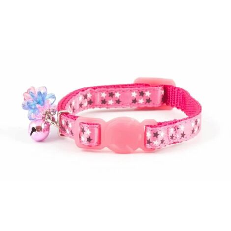 Ancol Kitten Collar Stars Pink - 32259