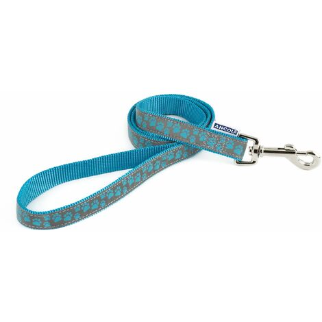 Ancol Lead Reflect Paw Blue - 100-1 - 584014