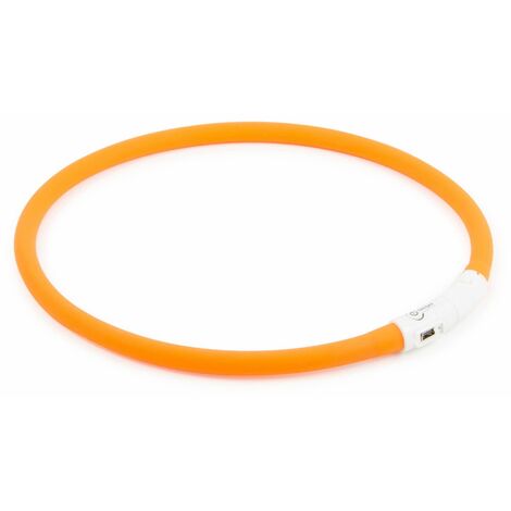 Ancol Rechargeable Flashing Band Orange 58cm - 30580