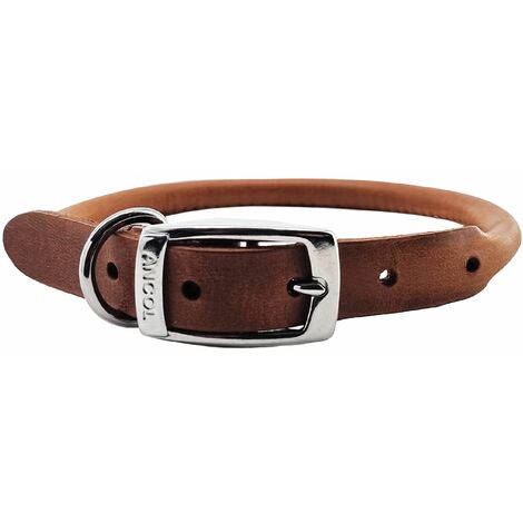 Ancol Round Collar Chestnut 22" - 3086