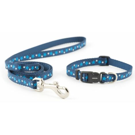 Ancol Small Bite Blue Stars Puppy Set - sgl - 220632