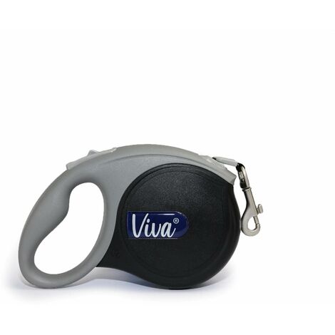 Ancol Viva Extend Lead Black - med - 86693