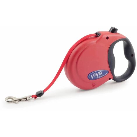 Ancol Viva Extend Lead Red - med - 86682