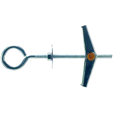 ANCORA ACCIAIO 'DE' DE3 - ø foro 14 mm - vite M 4 x 75