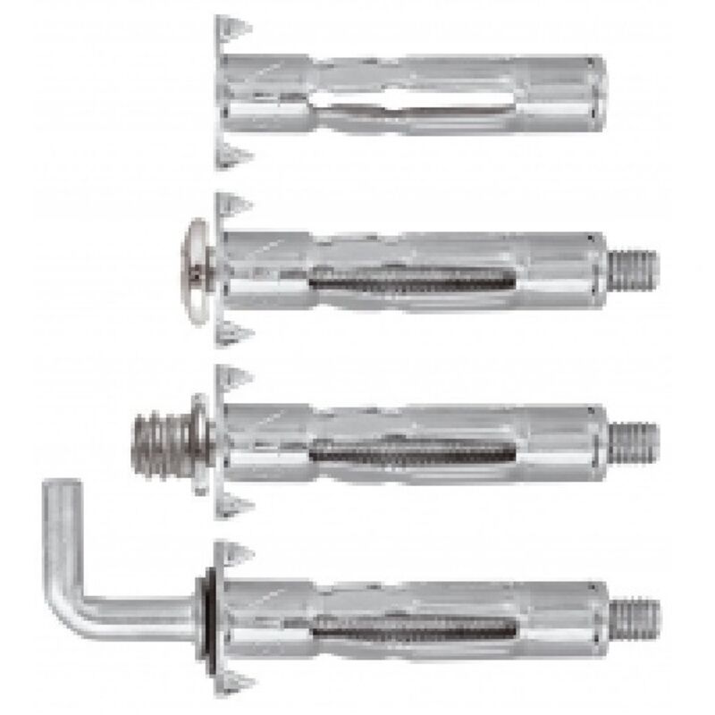 Ancoraggi plac con viti Phillips M5 x 52 mm Rawl