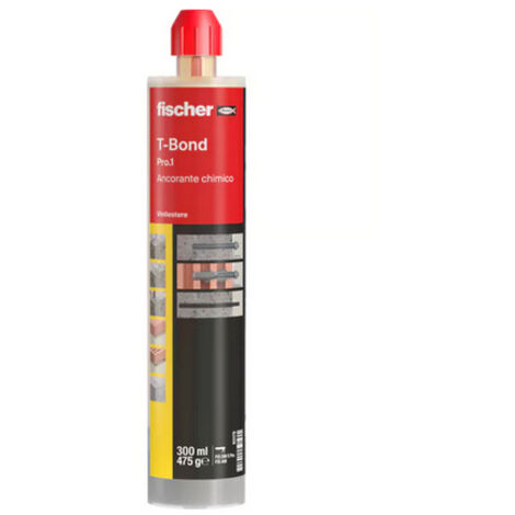 ANCORANTE CHIMICO IN POLIESTERE IBRIDO SENZA STIRENE- 300 ml- FISCH- pezzi 12