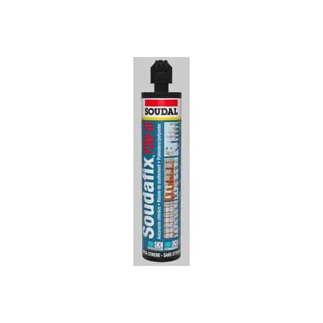 ANCORANTE CHIMICO 'SOUDAFIX P280-SF' 300 ml - Grigio - SOUDAL