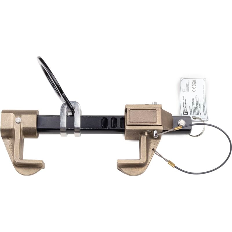 Ancrage coulissant pour poutre hoper, 75 mm à 150 mm - EN795