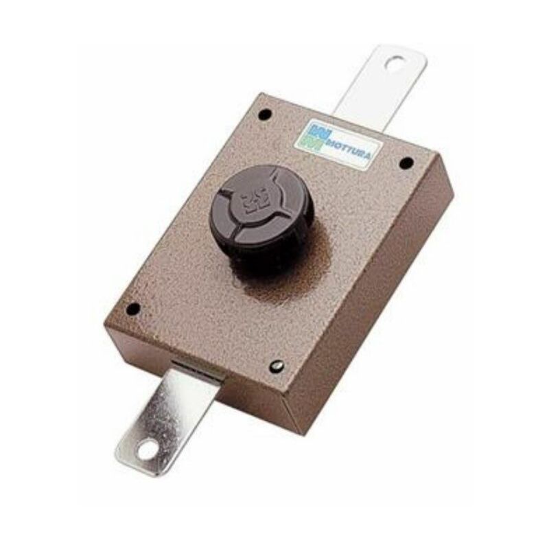 Ancrage mottura pour portes fixes inverseur avec bouton interne A.300