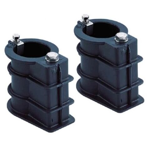 Ancrage pour tube diamètre 43mm, la paire