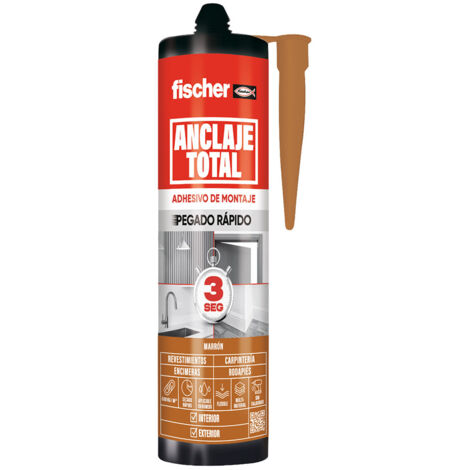 Ancrage Total, Collage Rapide 3 Secondes, Pour Intérieur Et Extérieur, Marron, 290 Ml