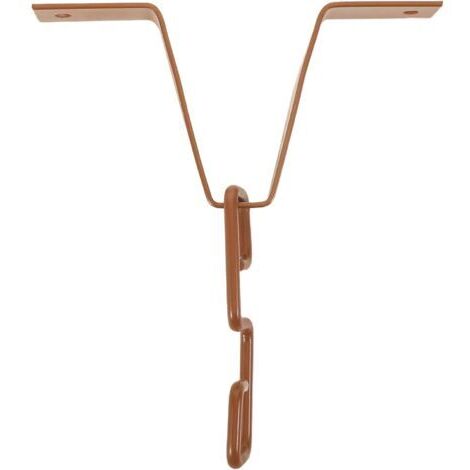 Ancrages pour Chaînes De Pluie Et Supports De Gouttière Métalliques Crochets Installation pour Descentes De Toit Accessoires De Jardin pour Évacuation Eau
