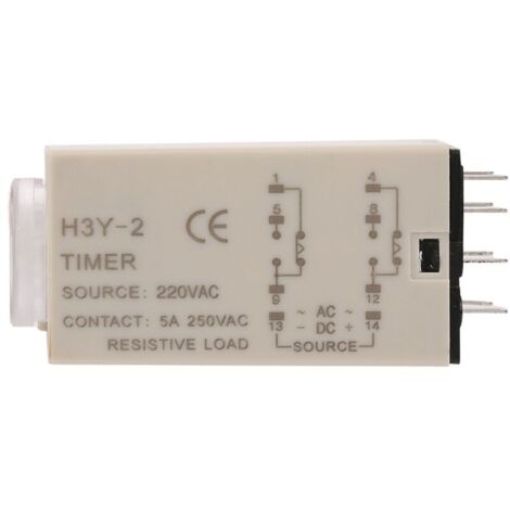 and the AC 220V H3Y-2 0-10 Second Delay Timer Relay