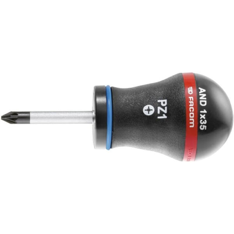 Tournevis protwist vis cruciforme pozidriv lame courte 1X25 Facom