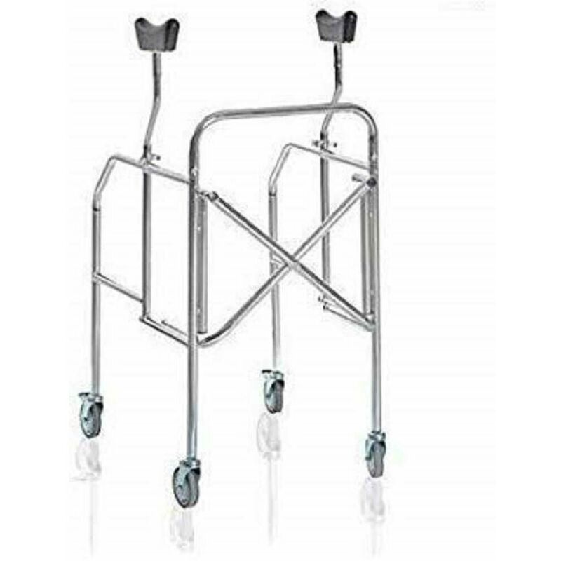 

Andador con ruedas Ajustable metálico (Reacondicionado B)