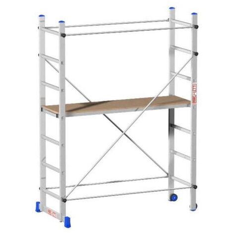 Andamio de aluminio Cm. 158x80x210h