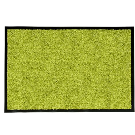 andiamo Zerbino Verdi Tappetino per porta per Interni ed Esterni con Retro Antiscivolo 120 x 180 cm verde